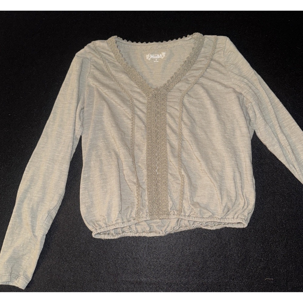 Vintage Mudd LS Cotton Top/Size Small